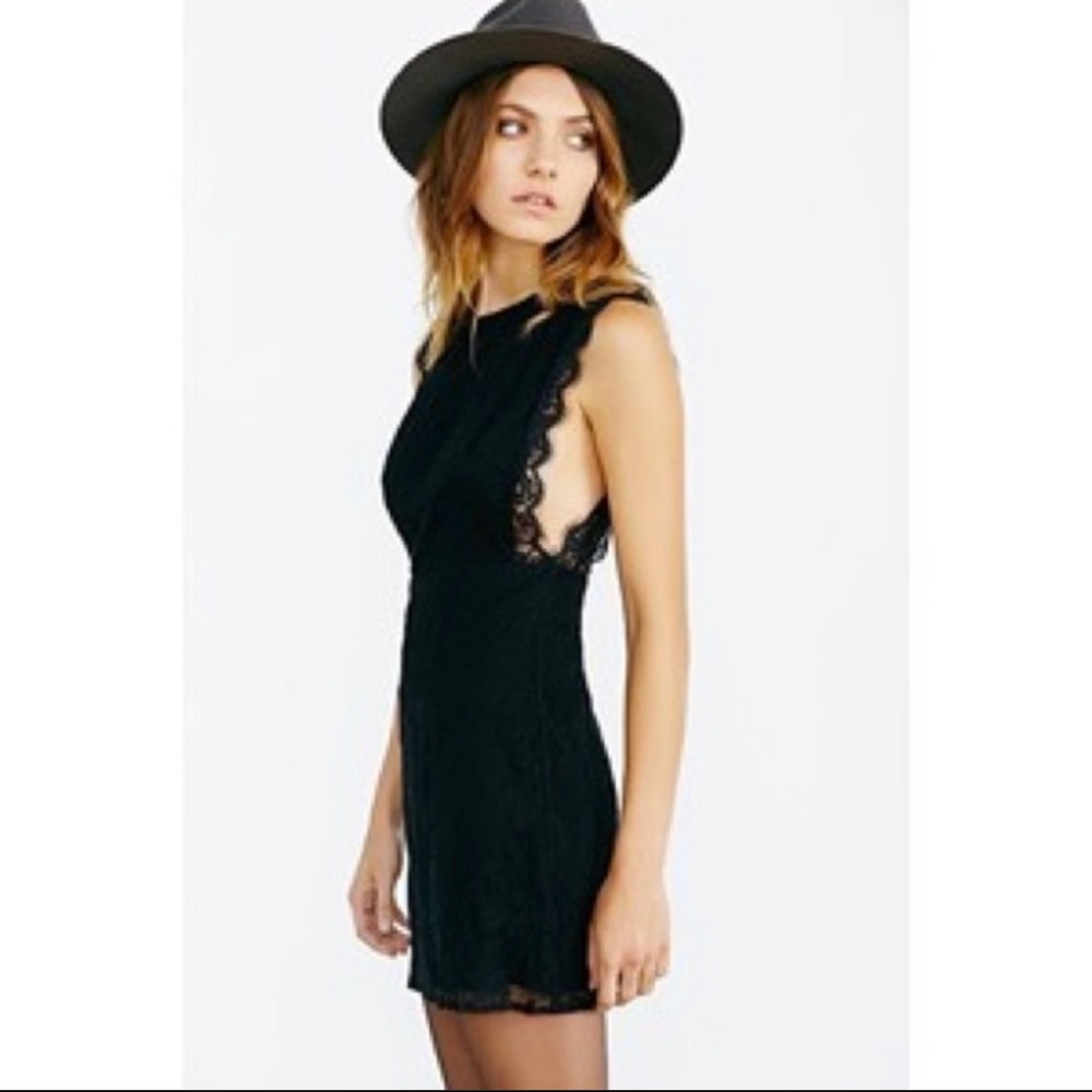 Kimchi Blue Black Lace Bodycon Urban Outfitters